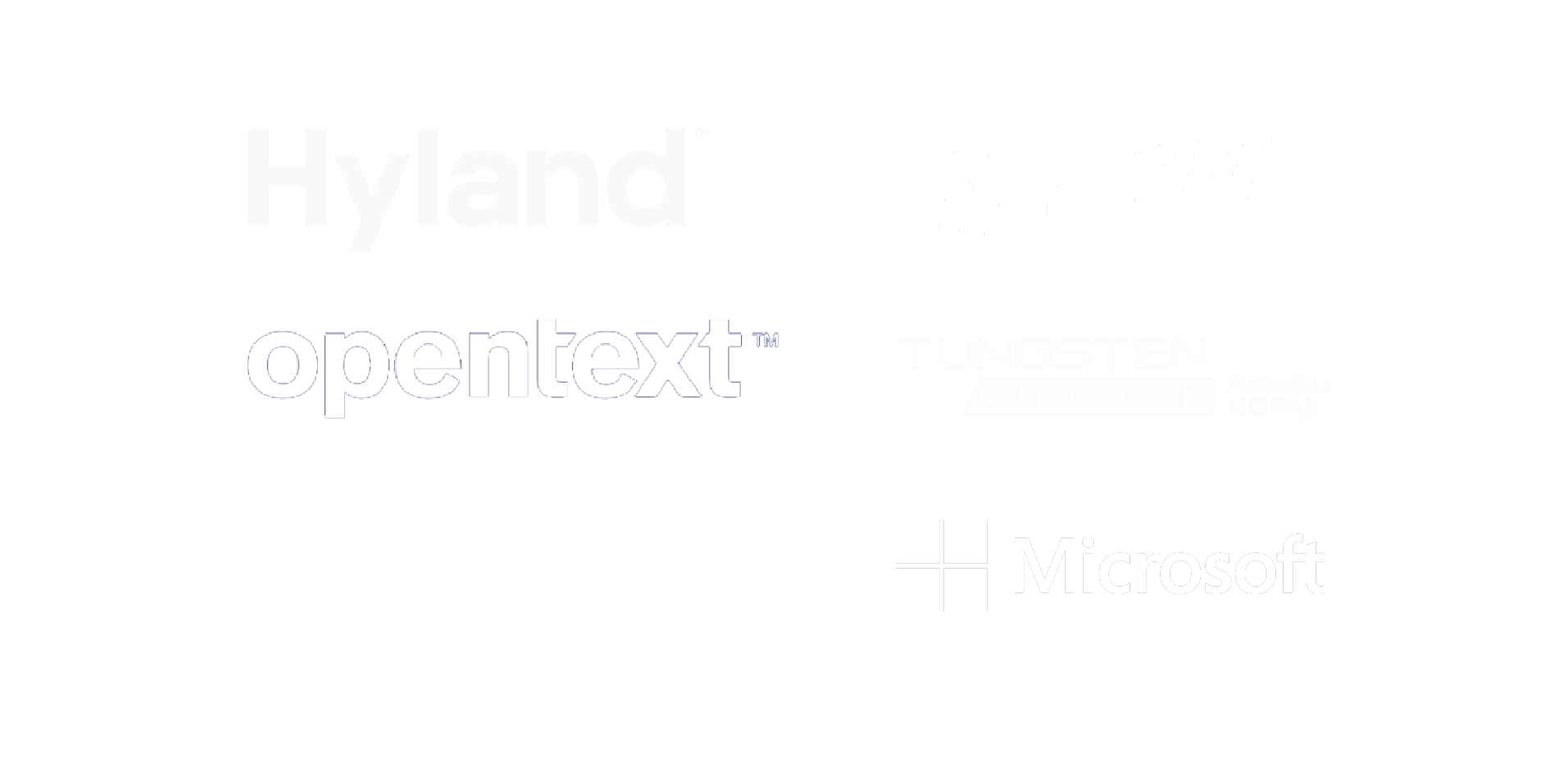 OEM Logos White